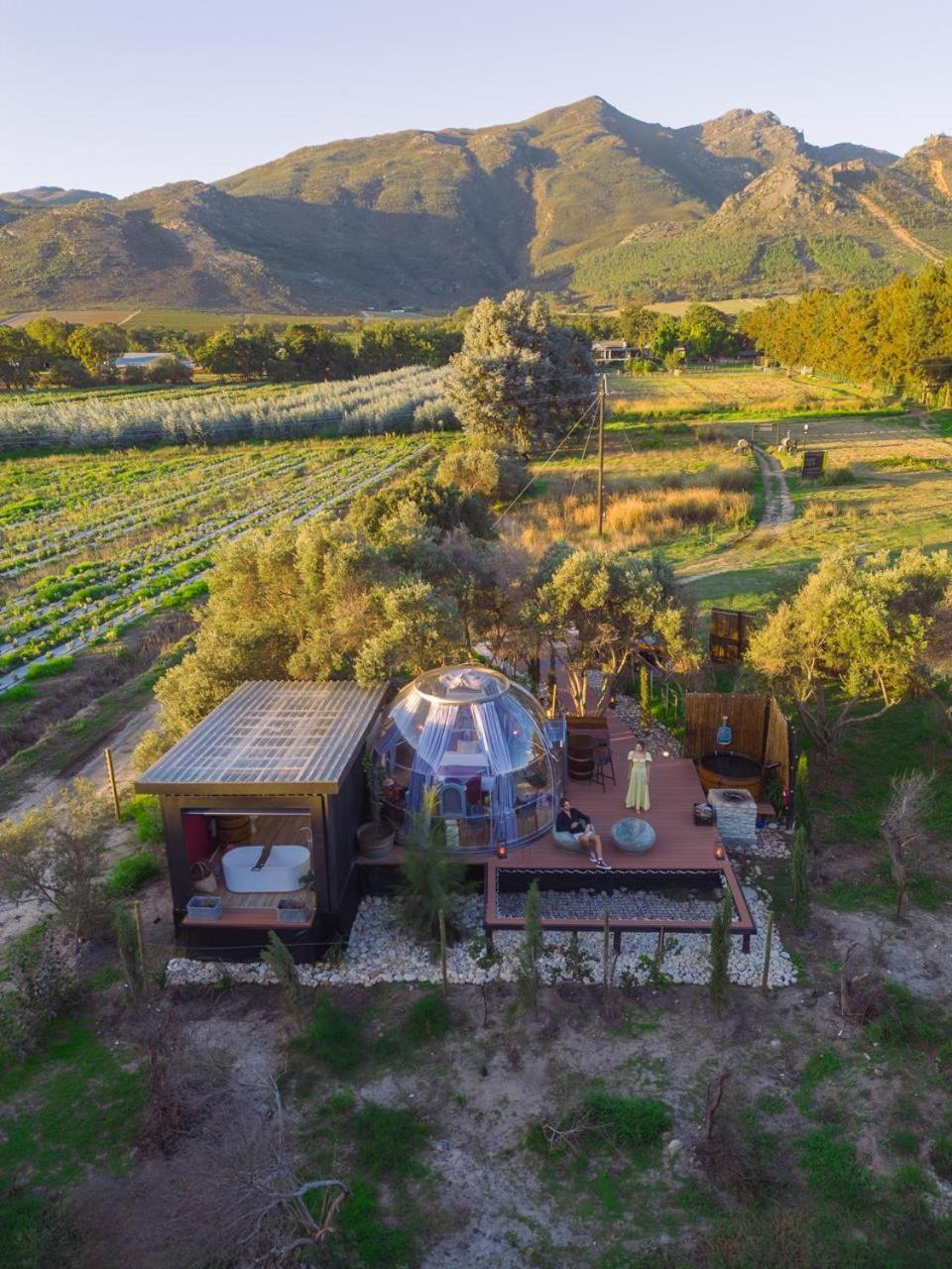 The Vino Dome By Once Upon A Dome Franschhoek Buitenkant foto